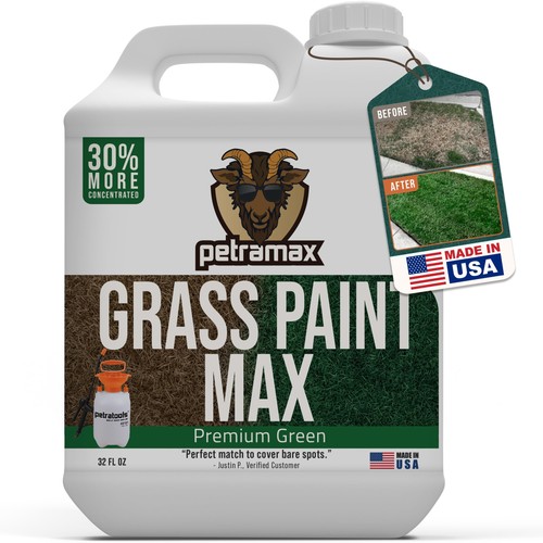 Petramax green grass paint - green,